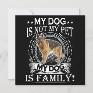 Convites 4 Meu Cachorro Não É Meu Animal de Estimação Meu C