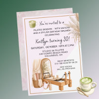 4 Pilates & Matcha (qualquer idade) Evento de Aniv