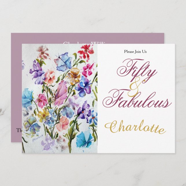 CONVITES 50º (Frente/Verso)