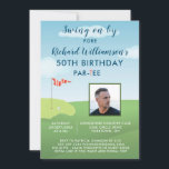 Convites 50º 50º Golfe de Fotografia Festa de aniversário M<br><div class="desc">Este Convite de aniversário divertido tem um tema Golfe e é perfeito para um Golfer. Ele apresenta sua foto e muito para personalizar para se adequar ao seu próprio evento. Nós temos todos os ingredientes para fazer dele uma festa especial — começando com um convite de festas; poster de boas-vindas;...</div>