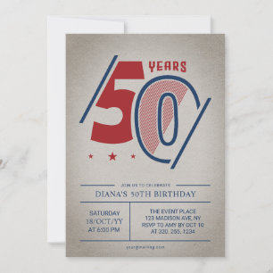 Convites 50º aniversário da Retro