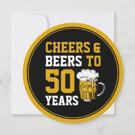 Convites 50º Aniversário da Saúde e Cervejas aos 50 anos mo