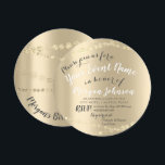 Convites 50º aniversário do 70 Confetti Dourado<br><div class="desc">Novos convites para chic Qualquer outra pergunta Por favor me conte Enyoy you life :) FlorenceKdesign</div>