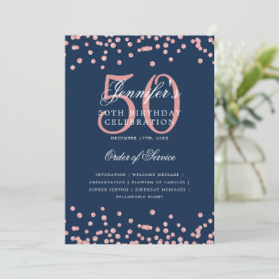 Convites 50º aniversário do Programa Rosa Dourada Marinho a