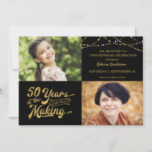 50º aniversário e agora fotos das luzes de sequênc