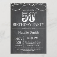 50º Aniversário - Luzes de Cordas de Contorno