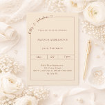 Convites 50 and fabulous champagne gold birthday<br><div class="desc">Celebrate a milestone in style with this elegant 50 & Fabulous birthday invitation in soft champagne tones. Designed for a sophisticated and memorable celebration, this invitation features a clean, modern layout with a delicate script detail and subtle heart accent for a feminine and timeless touch. Perfect for women celebrating their...</div>
