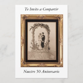 Convites 50 aniversario de Bodas