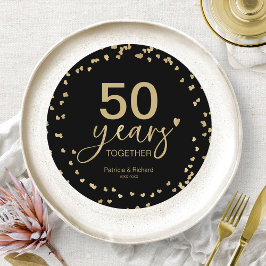 Convites 50 anos de casamento Aniversário de carga Inserir