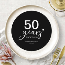 50 anos de casamento Aniversário de carga Inserir