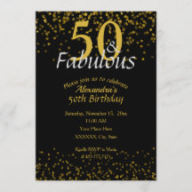 50 e aniversário fabuloso