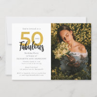50 e Fabulosa 50ª Festa de aniversário de Fotograf