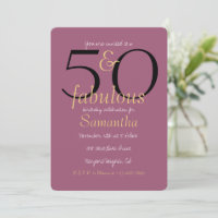 50 e Fabulosa Orquídea Dourada Púrpura 50. Anivers