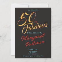 50 e Fabuloso | Festa de Aniversário de 50 anos