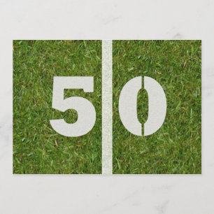 Convites 50th Festa de aniversário!