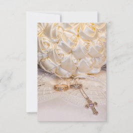 Convites 5807-Ramo com Anéis e Cruz