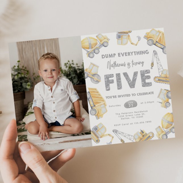 Convites 5 de Construção 5 (Criador carregado)