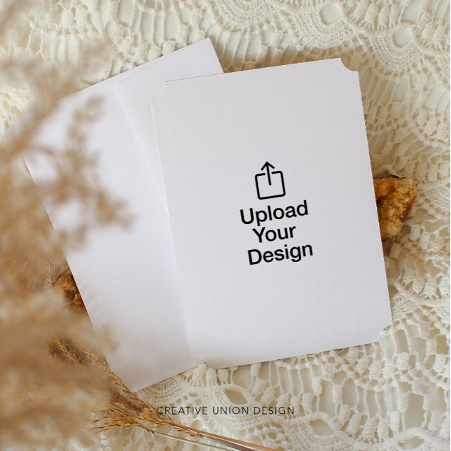 Convites 5 x 7 Convite, Personalizado do Canto do Bilhete I (Criador carregado)