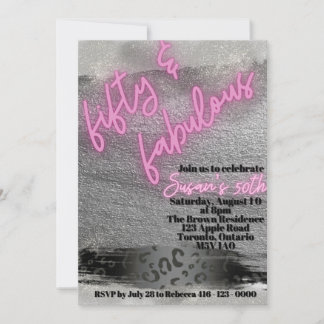 Convites 5O e Fabusivo