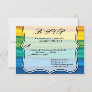 Convites 5x3,5 R.S.V.P. Placa lgbtq pavilhão arco-íris ga