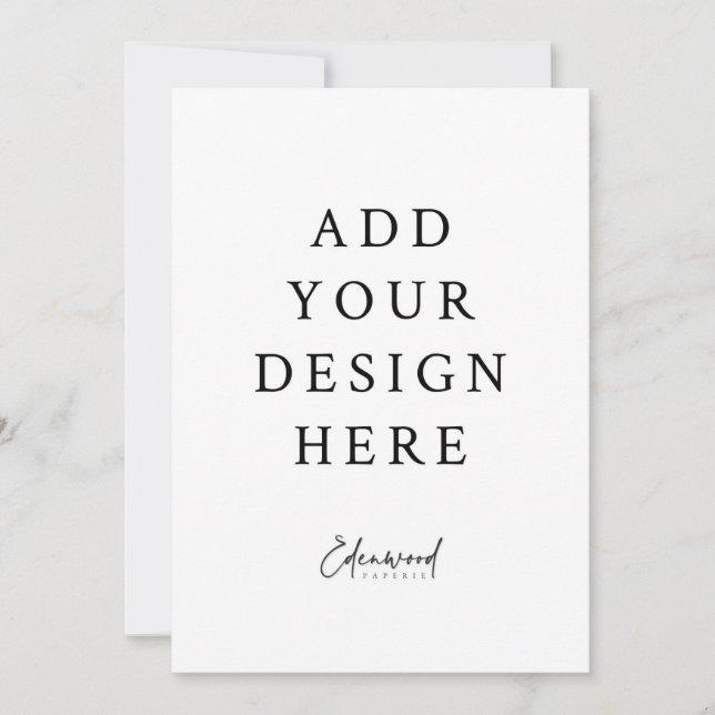 Convites 5x7" (Frente)