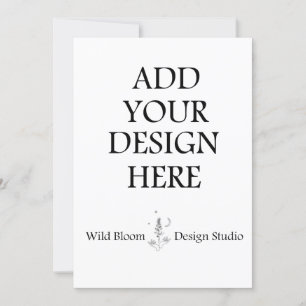 Convites 5x7" Impressão Personalizada