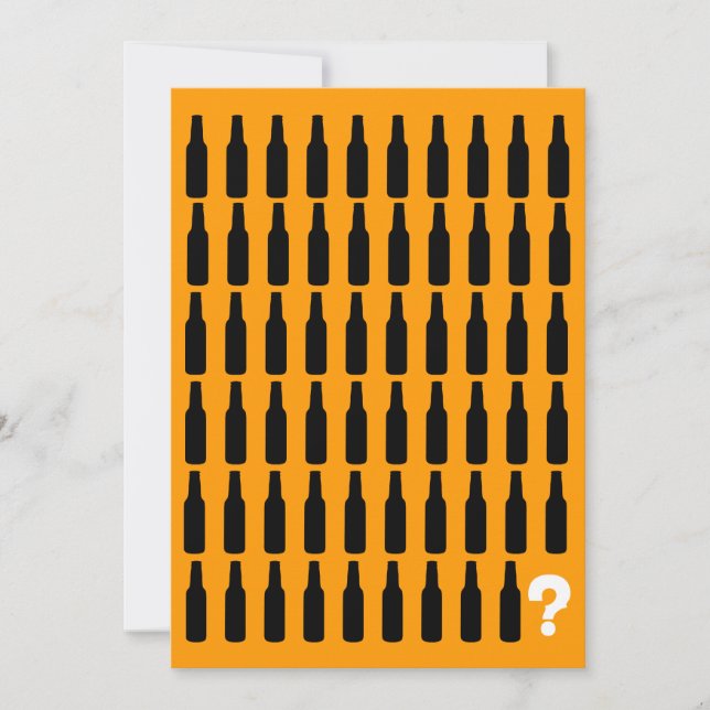 Convites 60º Aniversário - "Beer Cheers"! (Frente)