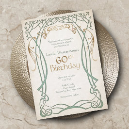 Convites 60º aniversário da fantasia medieval