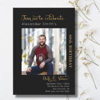 60º aniversário preto