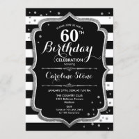 60.º aniversário - Banheiras brancas prateadas