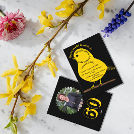 Convites 60.º aniversário da Festa de Janto de Pássaros Bon