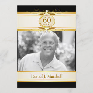 Convites 60.º aniversário do Partido Surpise - Monograma Do