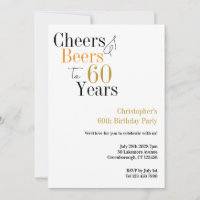 60.º aniversário Saúde Cervejas Festa Mínima