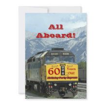 60.a Festa de aniversário Motor amarelo do comboio