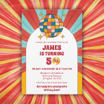Convites 60s Retro 50th 60th Adult Birthday Groovy<br><div class="desc">Comemore um aniversário de marco com o nosso Convite para o Aniversário de 1960, 50º, 60º, ou de 12 Adulto, Groovy. Este convite surpreendente apresenta um design nostálgico inspirado nos anos 60 com cores vibrantes e padrões de entalhe, perfeito para dar o tom para uma celebração divertida e memorável. Quer...</div>