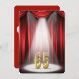 Convites 65ª Festa de aniversário em destaque