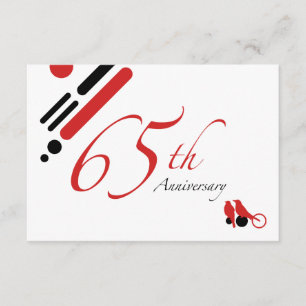 Convites 65º Aniversário (pássaros mod)