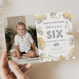 Convites 6 de construção do caminhão SEX