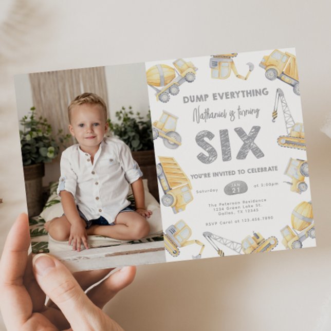 Convites 6 de construção do caminhão SEX (Criador carregado)