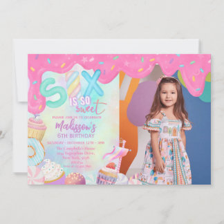 Convites 6 é tão doce