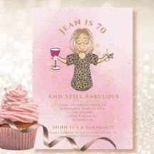 70 e Fabuloso Blush Dourado, 70 de aniversário