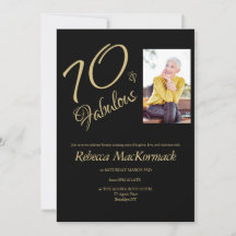 70 & Fabuloso | Elegante Aniversário de 70 anos