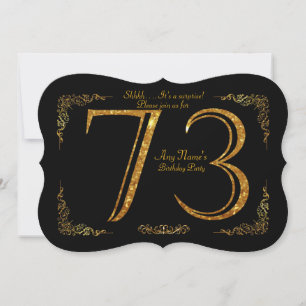 Convites 73º,Festa de aniversário 73º,excelente Gatsby,p