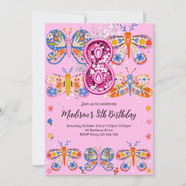 Convites 8º Aniversário (Frente)