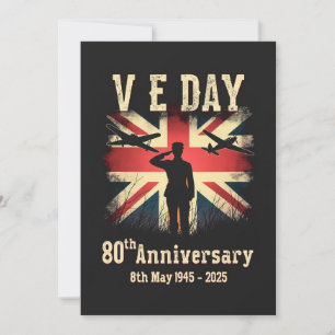 Convites 80º Aniversário do Dia da Vitória na Europa na II
