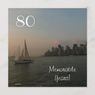 Convites 80 Anos memoráveis/Homem de Celebração de Anive