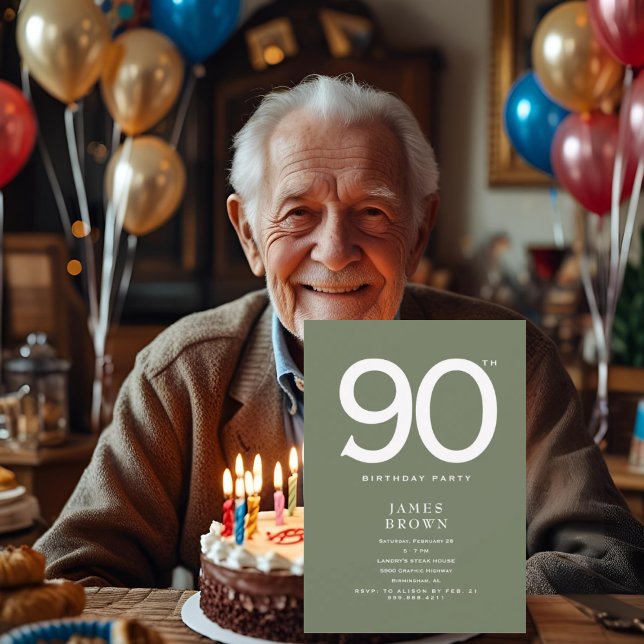 Convites 90 da faixa escura II (Criador carregado)