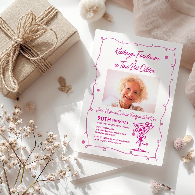 Convites 90 de Aniversário do PARTIDO SURPRESA Foto Martini (Criador carregado)