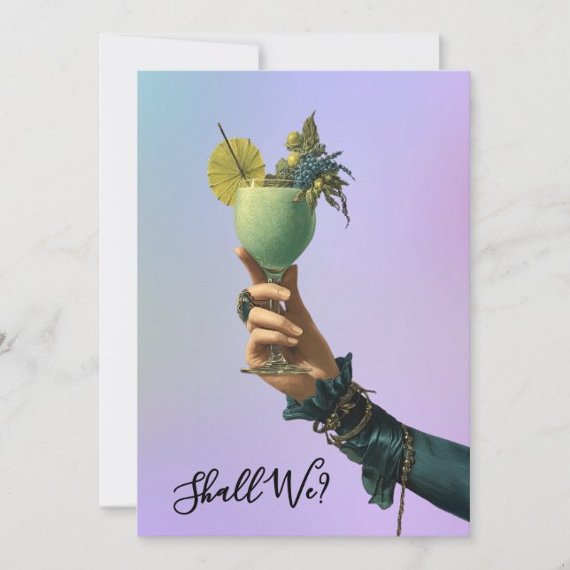 Convites *~* A101 2 Ornamentado DE FOTOGRAFIA BACHELORETTE (Frente)