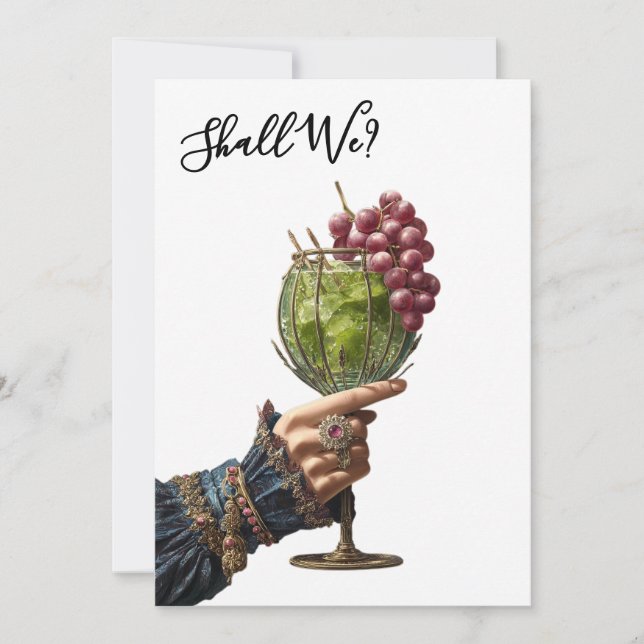 Convites *~* A101 Coquetel FOTO 25 Ornamentado BACHELORETTE (Frente)